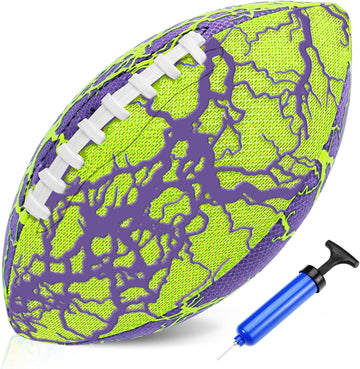 Jasonwell Pool Beach Water Football - Waterproof Football Strong Grip Fun Water Toys Games for Swimming Pool Beach Lake Park Backyard Outdoor Play for Kids Children Teens Adults Family (G&P) - Jasonwell